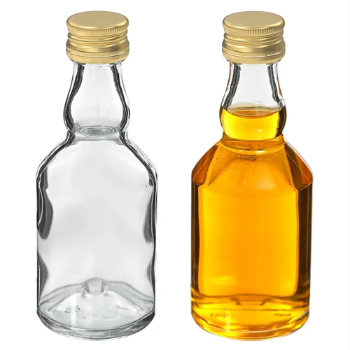 Flesje 50 ml met dop - 10 stuks - 5