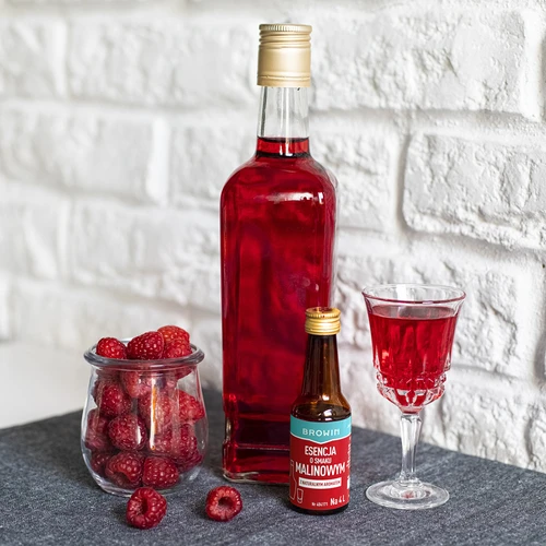 Frambozenessence met natuurlijk aroma voor 4 L - 40 ml - 8