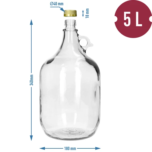 Gans Dame 5 L met dop - 6