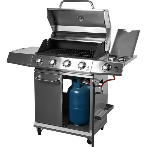 Gasbarbecue dragON BBQ201, 18,8 kW, zilver - 2