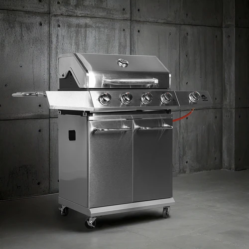 Gasbarbecue dragON BBQ201, 18,8 kW, zilver - 4
