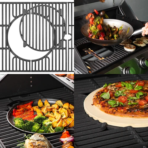 Gasbarbecue dragON BBQ201, 18,8 kW, zilver - 10