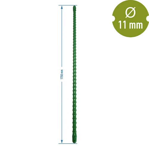 Gecoate stalen stok PE 1,75 m x 11 mm - 2