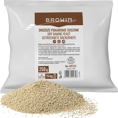 Gedroogde bakkersgist, 250g