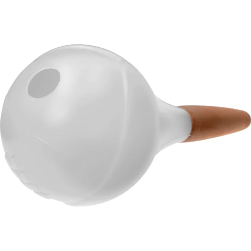 Gietbal voor planten, mat wit met keramische voet, 400ml - 4