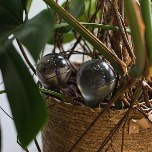 Gietballen voor planten, zwart transparant, 400 ml, 4 stuks - 13