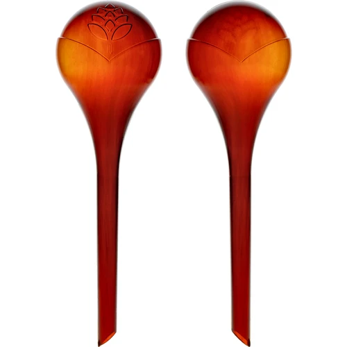 Gieters voor planten, amberkleurig transparant, 400 ml, 2 stuks
