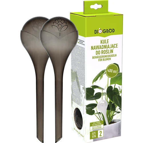 Gieters voor planten, zwart transparant, 400 ml, 2 stuks - 3