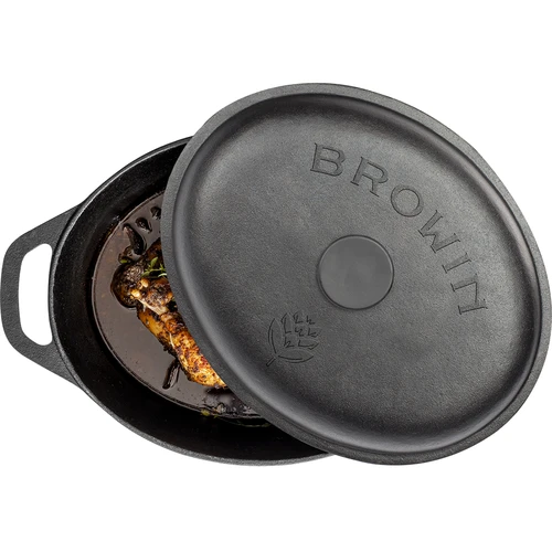 Gietijzeren braadpan, 5,5 L - 3
