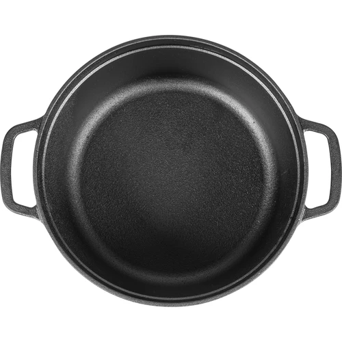 Gietijzeren pot met pan, 3,5 L - 5