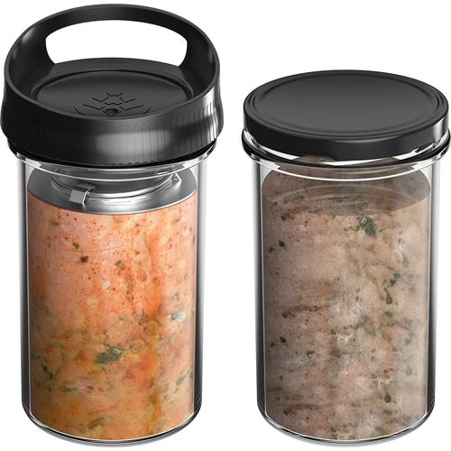 Glazen hamkoker - DUO-set, voor 2 x 450 g - 5