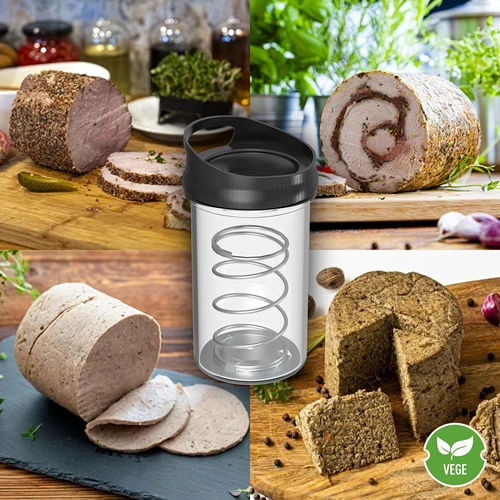 Glazen hamkoker voor 450 g - 14