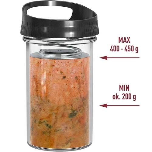 Glazen hamkoker voor 450 g - 6
