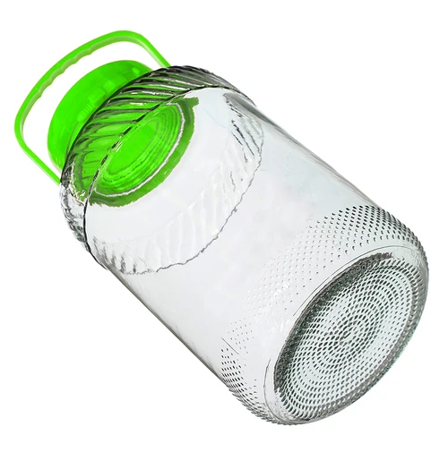 Glazen pot 8 L, met tang - 4