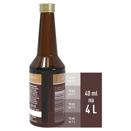 Gold Essence met Jamaica Rum smaak voor 4 L, 40 ml - 6