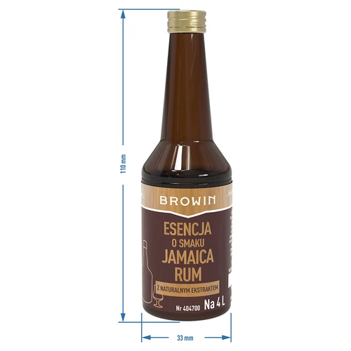Gold Essence met Jamaica Rum smaak voor 4 L, 40 ml - 7