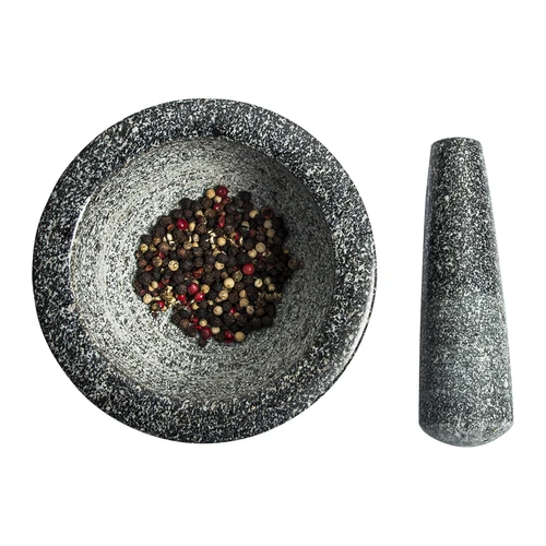 Granieten keuken vijzel met stamper - 3