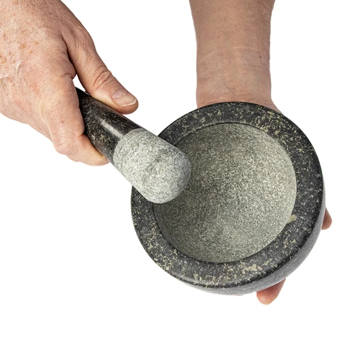 Granieten keuken vijzel met stamper - 6