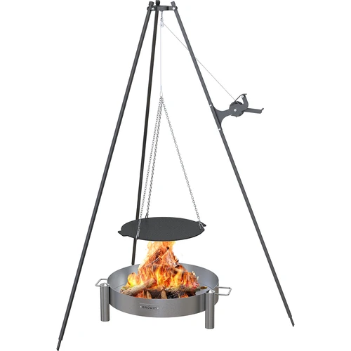 Grillpan, gietijzer, ø 44 cm - 12