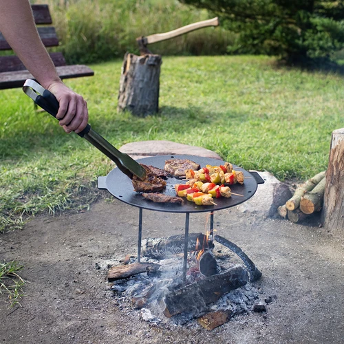 Grillpan, gietijzer, ø 44 cm - 15