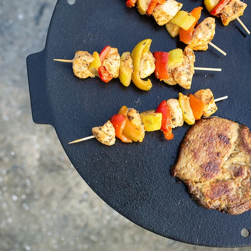 Grillpan, gietijzer, ø 44 cm - 16
