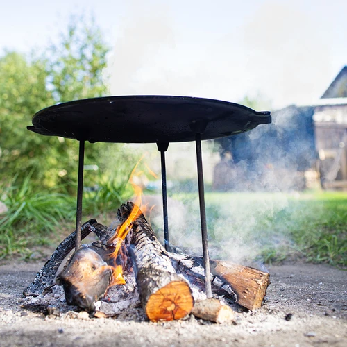 Grillpan, gietijzer, ø 44 cm - 17