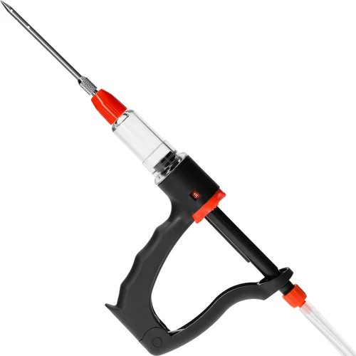 Halfautomatische vleeswareninjector met naaldenset en slang - 3