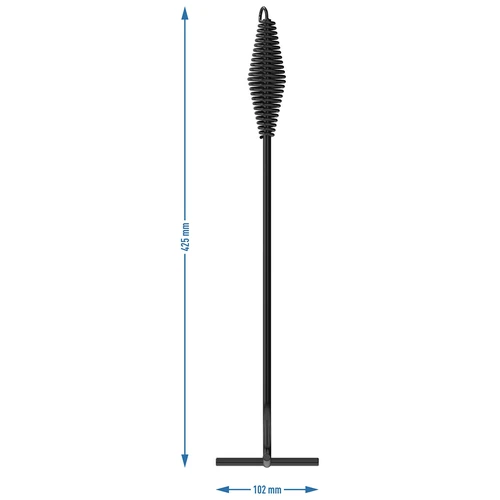Handvat/pook voor deksel van gietijzeren pan of ketel - 4
