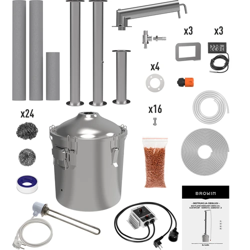 Hawkstill Aabratek 1.0 Elektrische Distilleerder, 30 L - 2
