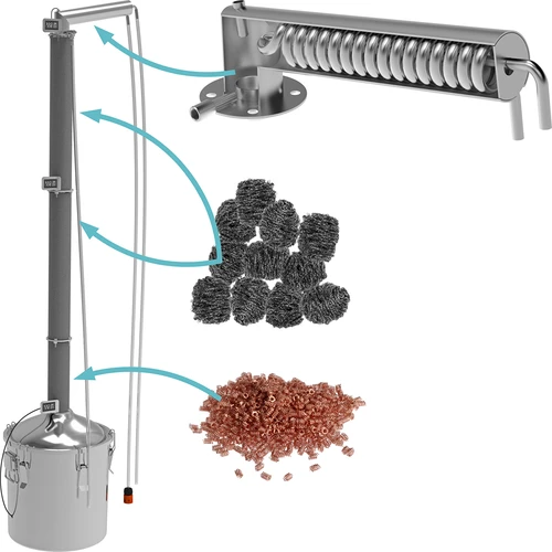 Hawkstill Aabratek 1.0 Elektrische Distilleerder, 30 L - 3