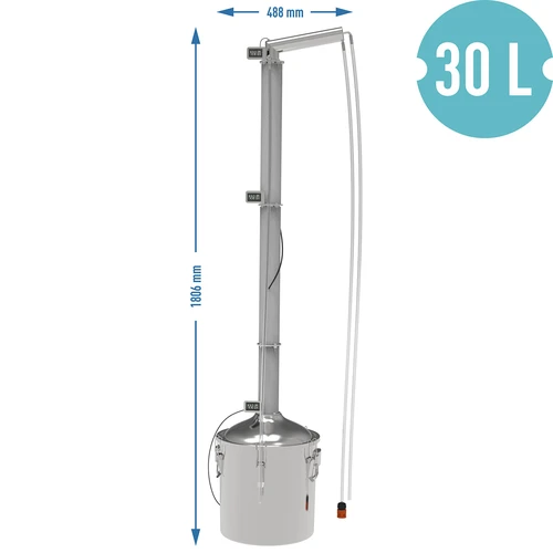 Hawkstill Aabratek 1.0 Elektrische Distilleerder, 30 L - 17