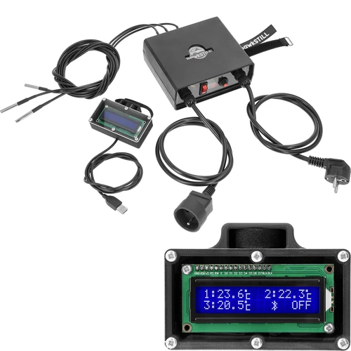 hawkSTILL Wi‑Fi IQ set – distillatiethermometer met Wi‑Fi en display - 2