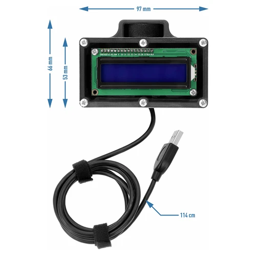 hawkSTILL Wi‑Fi IQ set – distillatiethermometer met Wi‑Fi en display - 7