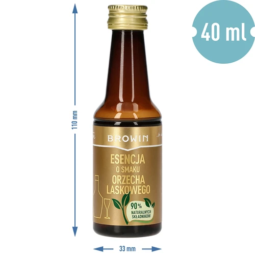 Hazelnoot-essence voor 4 L - 40 ml - 8