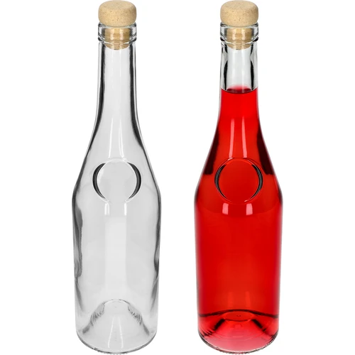 Herbowa-fles 500 ml met paddenstoelkurk, 1 stuk - 3
