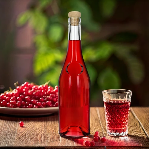 Herbowa-fles 500 ml met paddenstoelkurk, 1 stuk - 9
