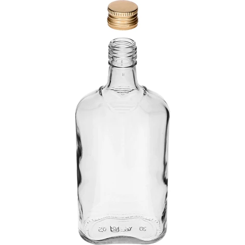 Heupfles 500 ml met dop, 6 stuks - 6