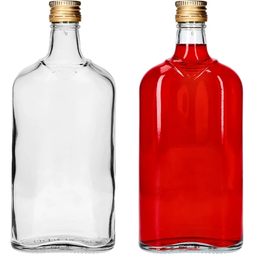 Heupfles 500 ml met dop, 6 stuks - 7