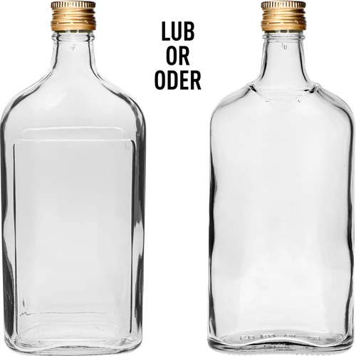 Heupfles 500 ml met dop, 6 stuks - 2
