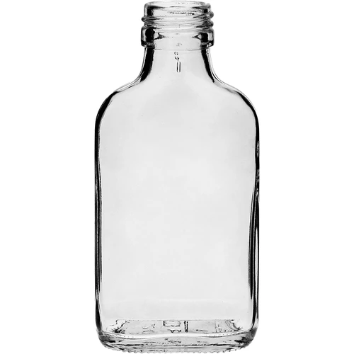 Heupfles type likeurfles 100 ml 10 stuks - 2