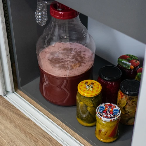 Hoekige fermentatiebuis voor containers - onbreekbaar - 7