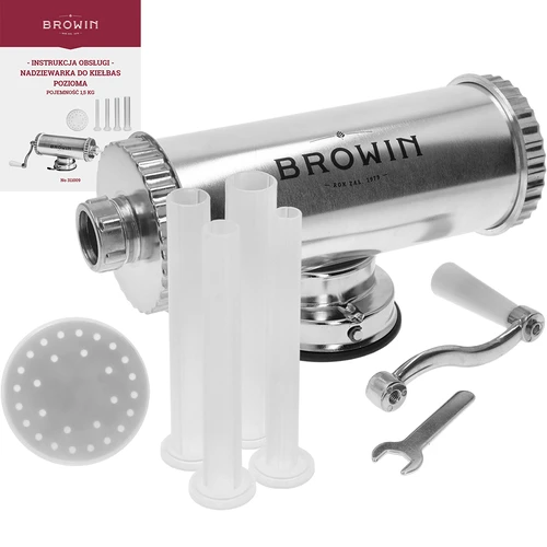 Horizontale worstenvuller 1,5 kg met siliconen zuiger - 2