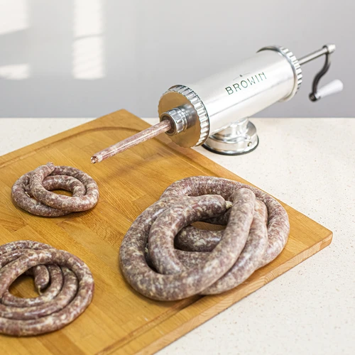 Horizontale worstenvuller 1,5 kg met siliconen zuiger - 14