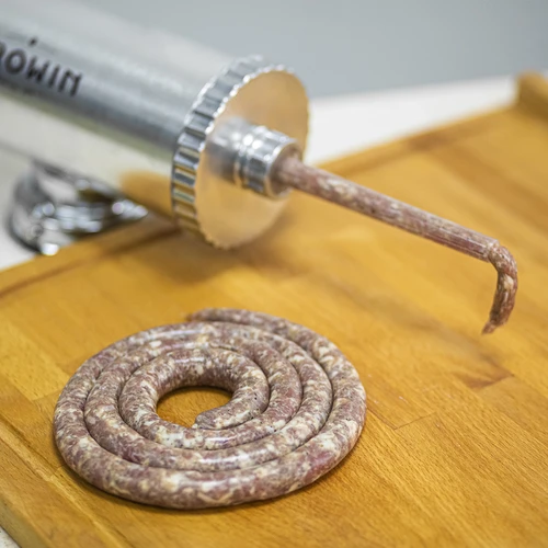 Horizontale worstenvuller 2,5 kg met siliconen plunjer - 14