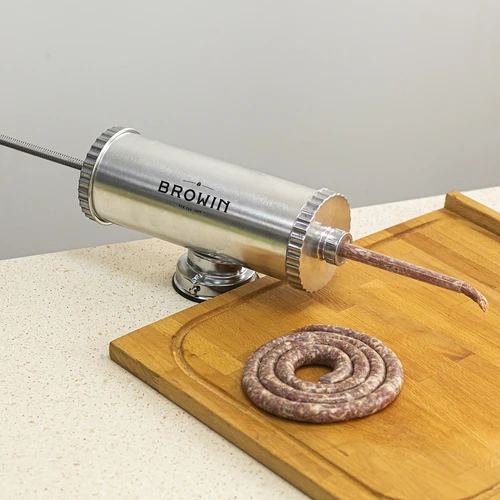Horizontale worstenvuller 2,5 kg met siliconen plunjer - 15