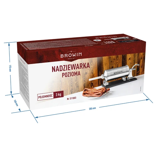 Horizontale worstenvuller 3 kg - 12