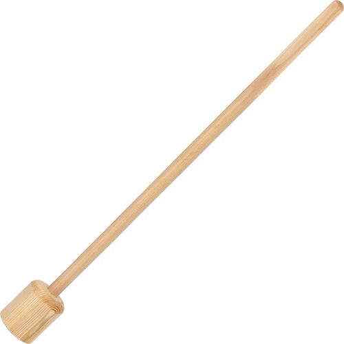 Houten koolstamper / stamper groot 100 cm