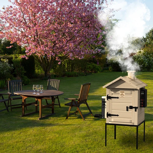 Houten rookoven 115 L dragON Wood 60E, met elektrische verwarmingsmodule en controller - 18