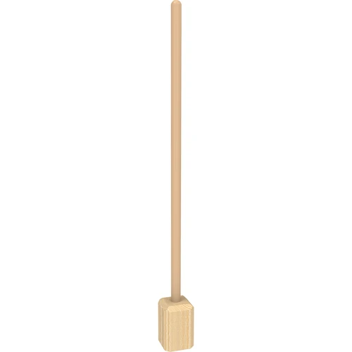 Houten stamper / stamper voor kool 78 cm