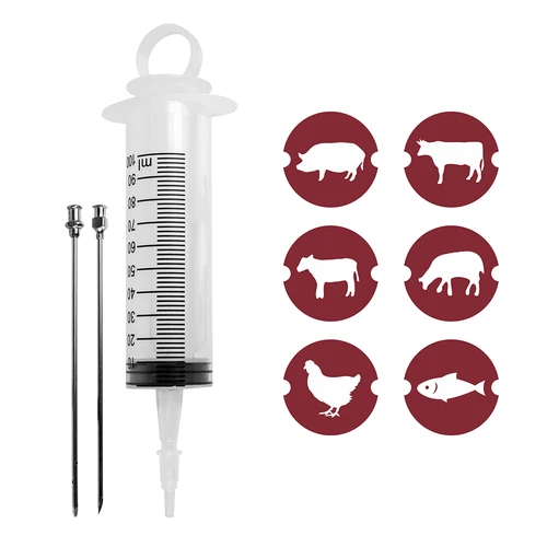 Injectiespuit 100 ml + 2 naalden - 9